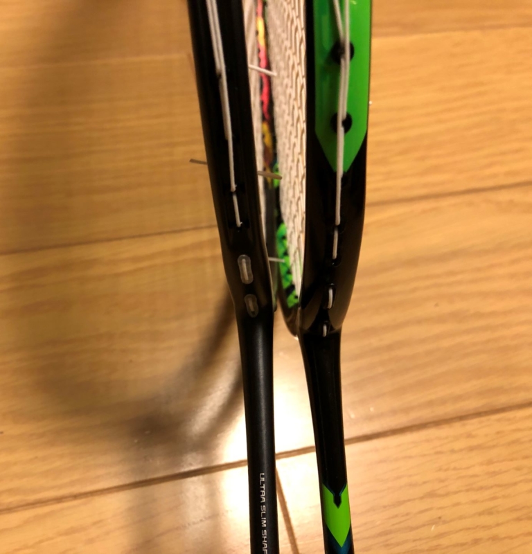 YONEX nanoflare ナノフレア800 4UG5 2本+rubic.us